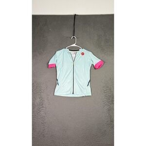 Castelli Passo Corsa Cycling Jersey Large Mens Short Sleeve Race Bike Top